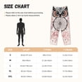 thumbnail image 4 of Lsque Dreamcatcher With Owl Print Women's Pajama Pants, Lounge Pant - Comfortable Home Wear,Elastic Waistband, Stylish Design-X-Large, 4 of 9