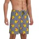 thumbnail image 2 of Fotbe Christmas hat duck Pantalones Cortos de Pijama para Hombre, Ropa de Dormir, Pantalones de Pijama Cortos para Hombre-Large, 2 of 6