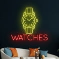thumbnail image 5 of Handmadetneonsign Watches Led Sign, Hand Watches Neon Light, Fashion Accessory Neon Sign, Studio, 5 of 5