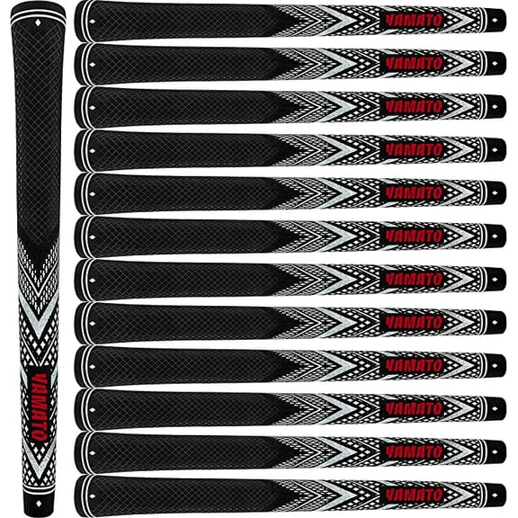 Yamato Innovative Golf Grips 13 Pack Midsize/Standardsize Golf Club Grips, All-Weather Firm Control And High Performance Grips Provides Superior Comfort And Responsiveness