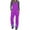 Purple, variant on BLTIBY Womens Ski Bibs Solid Color Snow Pants Snowboard Slim Overalls Insulated Waterproof Windproof Warm Winter Purple L