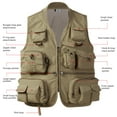 thumbnail image 5 of BASSDASH Versatile Men's Women's Fishing Photography Vest with Mesh Back 6 Sizes, 5 of 7