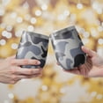 thumbnail image 2 of Camouflage 12oz Stainless Steel Insulated Wine Tumbler with Lid and Straw – Double Wall Vacuum Mug for Hot & Cold Drinks, 304 Steel Interior, Sweat-Free Design, 2 of 5