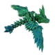 thumbnail image 4 of Dragón alado articulado impreso en 3D Articulaciones flexibles Figura de acción Dragón volador Verde, 4 of 9
