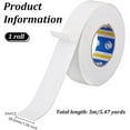 thumbnail image 2 of 5m/16.4 Feet Single-Sided Adhesive Foam Mounting Tape 1.5 Inch Wide White Adhesive Tape Foam Seal Tape 3mm Thick Foam Seal Strip Adhesive Foam Tape, 2 of 8