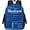 Blue, variant on Custom Name 17.7 Inch Casual Backpack, Personalized Lightweight Laptop Backpack Casual Daypack Travel Bag for Men Women