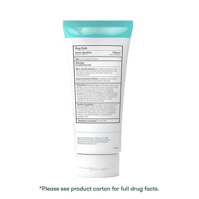 Proactiv+ Smoothing BHA Cleanser, 1% Salicylic Acid, Aloe