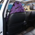 thumbnail image 5 of POLERO Purple Bat Spider Web Print Car Seat Towel Cover Towel Seat Cover, Suitable for Van Truck Seat Bucket Seat, Terry Cloth Car Seat Cover for Cars Vans, 5 of 7