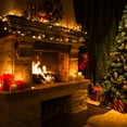 thumbnail image 3 of Holiday Time 35 Guirlandes Lumineuses DEL G13 à Piles, Blanc Chaud, 3 of 4