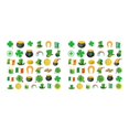 thumbnail image 2 of Calcomanías de trébol Wosthever Calcomanías de hojas verdes únicas Tipo 2 37 patrones, 2 of 6