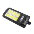 thumbnail image 1 of Solar LED Solar Street Light Intelligent Light Control System Adjustable Bracket Remote Sensing with 3 Modes for Garden Street Deck Patio Path, 1 of 7
