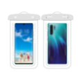 thumbnail image 2 of Sac Imperméable Mobile 2 Pcs Sacs pour Téléphone Imperméables Conception à Écran Tactile Capacité Universelle Protecteur de Cellulaire Transparent Sacs Secs Sac pour Téléphone sous-Marin, 2 of 8