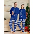 thumbnail image 5 of WEHUSE Family Christmas Pajamas Matching Sets Xmas Pjs for Womens Mens Holiday Home Sleepwear Set Jammies, 5 of 6