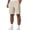 Beige, variant on Satingcolo Mens Trunks Summer Beach Shorts Vacation Casual Athletic Shorts Daily Wear Comfy Waist Lightweight Shorts With Pockets Black XL