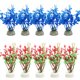 thumbnail image 1 of Utilizado para decoración de peceras, plantas de acuario, 10 piezas de plantas de alto plástico., 1 of 5