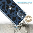 thumbnail image 2 of Black White Cow Print Clear Case for iPhone 12 Pro Max,Aesthetic Art Design Case for Men Women,Unique Soft Transparent TPU Bumper Case Cover, 2 of 5