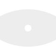 thumbnail image 4 of 24"W x 16"H x 3"ID x 13"C x 1"P Kailey Architectural Grade PVC Contemporary Ceiling Medallion, 4 of 11