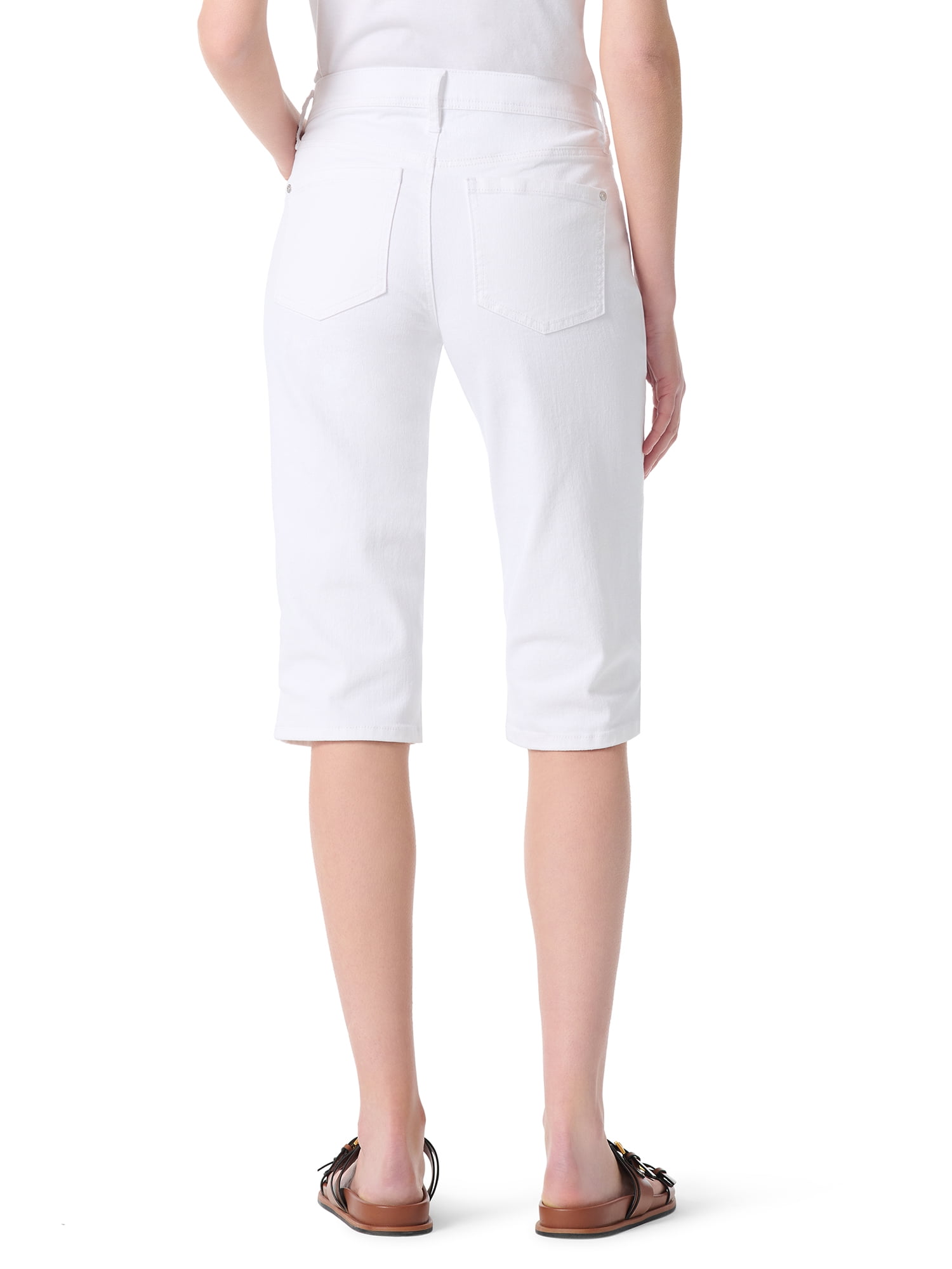 Gloria Vanderbilt Swan Series Women's Skimmer Capri, Sizes 2-18
