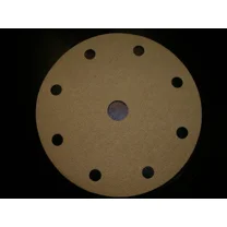 Abrasive Sanding Discs Hook & Loop - Orbital Sanding 6 Inch 120 Grit Pack Of 10