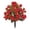 Red, variant on Geranium Begonia Violet Floral Arrangement Realistic Outdoor Garden Patio Yard Decoration