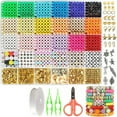 thumbnail image 6 of Arts & Crafts & DIY Toys Clay Beads Kit for Jewelry Making Friendship Bracelet Flat Polymer Heishi Charms for Adults and Girls, 6 of 8