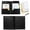 Black, variant on VKQNRGS 1Pc Plastic Folders with 2 Pockets and 3 Prongs,Plastic S-chool Supplies Folders,Reusable Polypropylene Portfolio Organizer for Home Ofice,Assorted Colors,Letter Size