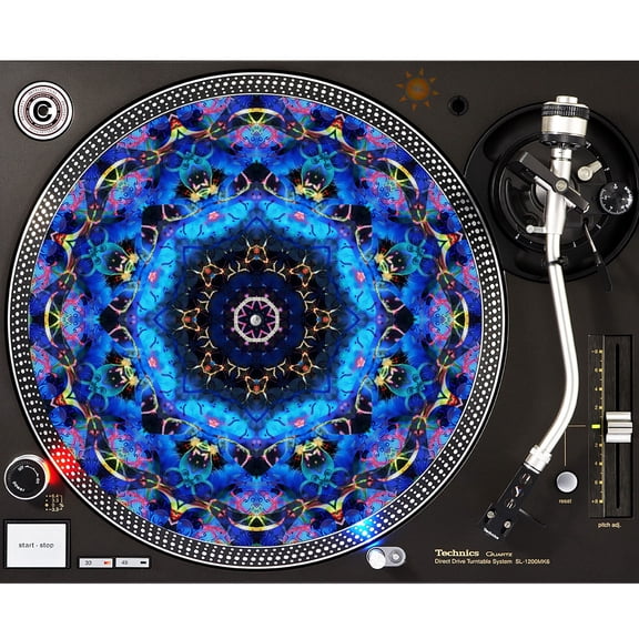 KuzmarK™ 12" DJ Turntable Slipmat - Dark Star
