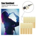 thumbnail image 4 of Yucurem 10pcs Eb Alto Saxophone Reeds Strength 2.5 Sax Woodwind Instrument Parts Woodwind Instrument Essential (2.5), 4 of 8