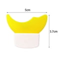 thumbnail image 3 of Plantillas de delineador de ojos Macarena multifuncional de silicona 57 cm x 5 cm amarillo, 3 of 9