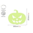 thumbnail image 3 of TIELUTT Luminous Window Stickers Luminous Halloween Wall Stickers Decoration Luminous Custom Wall Stickers Name Wall for Bedroom Girls Room Stickers Luminous Strip Wall Sticker Rainbow Wall Stickers, 3 of 5