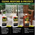 thumbnail image 4 of Limpiador de teca premium STAR BRITE - Restaura, renueva y refresca muebles de teca gris desgastados y otras maderas finas - Paso 1 - 1 GAL (081400N), 4 of 5
