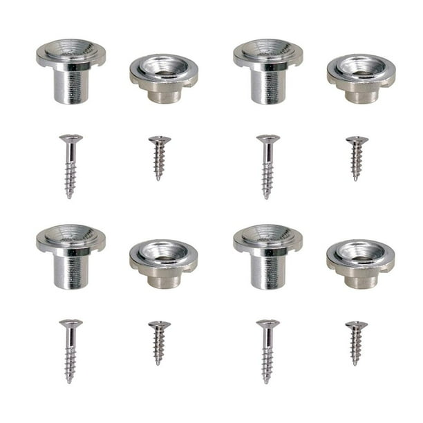 de 4 Retenedores de de Cuerda forma forma forma Y Tornillos para Piezas de