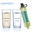 thumbnail image 3 of Graflsoa Paille de Filtration d'Eau Portable pour Urgence, Camping, Randonnée - Vert Clair, Sans Logo, 3 of 6