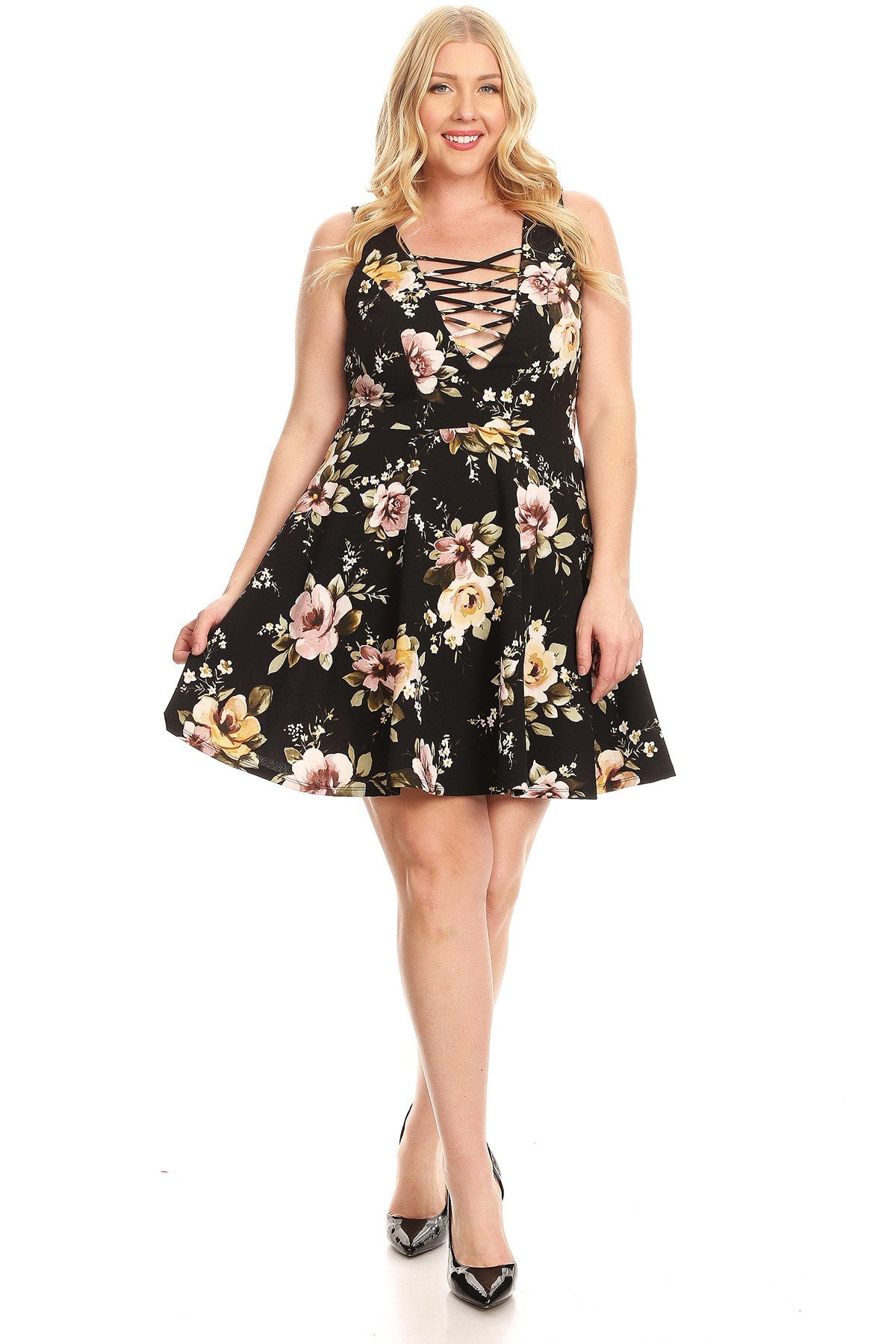 plus size strappy summer dresses