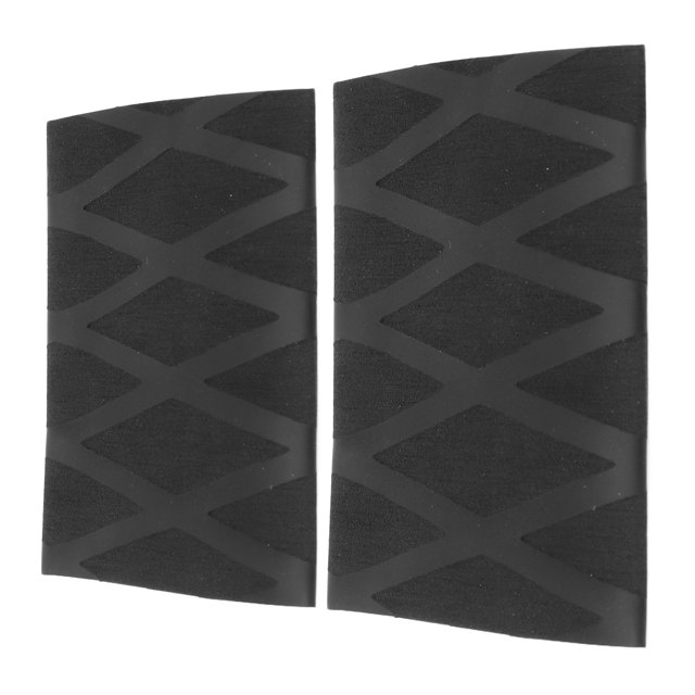 Bande de Poignée de Raquette de Tennis, Dureté Douce Modérée 2PCS Anti-Dérapant Poignée de Raquette de Tennis pour Canne à Pêche Noir, Jaune, Vert