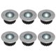 thumbnail image 1 of solar led spotlights outdoor set of 6 flush ground stainless steel 85mm, 1 of 5