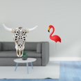 thumbnail image 2 of Escultura Tribal De Cabeza De Toro Para Colgar En La Pared, Adorno Artístico Para Oficina, Casa De Campo, Dormitorio Y Estaca De Flamenco Para Jardín, Accesorios De Jardín De Hadas Para, 2 of 8