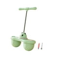 thumbnail image 2 of Vsenkes Pogo Ball with Handle Pogo Bouncing Ball Kids Funny Adjustable Rope Length Pogo Stick for Body Training Assistant Toys Sports Green, 2 of 9