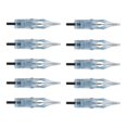 thumbnail image 1 of 10pcs Cartridge Needle Disposable Liner Shader Individual Package Replacement Cartridge Needle for Salon Royal Blue 1205RS, 1 of 4