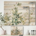 thumbnail image 3 of Designart 'Eucalyptus Natural Element' Farmhouse Print on Natural Pine Wood, 3 of 3