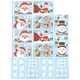 thumbnail image 1 of Etiqueta Engomada Jadeshay Cristal de Ventana 2 Juegos Pegatinas Navideñas Muñeco de Nieve, 1 of 8