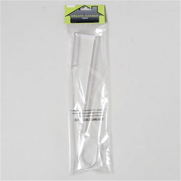 RGP G20371 Wreath Hanger Clear Plastic, Pack Of 48
