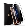 thumbnail image 1 of Protector de pantalla UnbreakCable para iPhone 16 Pro Max, paquete de 2 unidades, 9H, 1 of 9