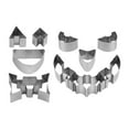 thumbnail image 4 of KLKCMS Pumpkin Carving Tools Pumpkin Carving Set Professional Stainless Steel Stencils 10PCS, 4 of 9