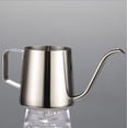 thumbnail image 3 of Cafetera de acero inoxidable con forma de oreja colgante para preparar café a mano, con boca fina, tipo goteo, de boca larga, 3 of 3