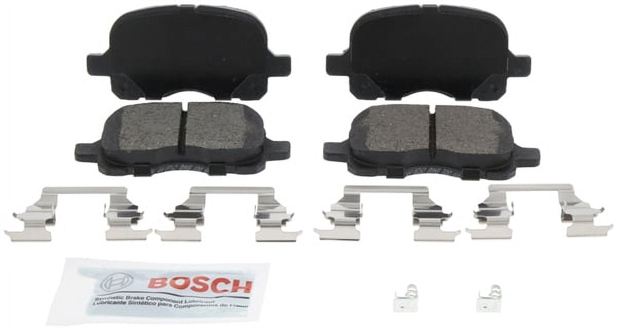 Bosch BE741H Blue Disc Brake Pad Set with Hardware For: Chevrolet Prizm; Toyota Corolla, Front Fits select: 1998-2002 CHEVROLET GEO PRIZM