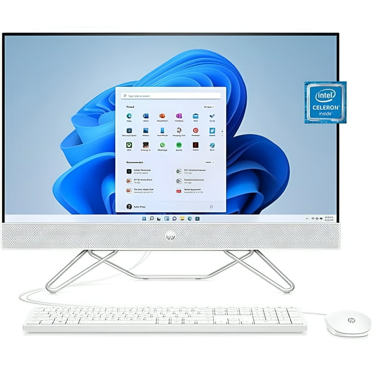 HP All-in-One PC シルバー Amazon.com: HP 21.5