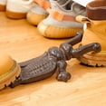 thumbnail image 3 of Sungmor Cast Iron Rhinoceros Beetle Boot Jack,Heavy Duty Boot Puller,Vintage Shoe Remover for Garden Boots,Home & Garden Decor Statue, 3 of 8