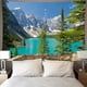 thumbnail image 3 of Tapiz de montaña, bosque, lago, paisaje natural, arte colgante de pared, manta fina de poliéster para techo, decoración del hogar, 3 of 5