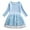 Blue, variant on KYAIGUO Spring Kids Toddler Girls Long Sleeve Dress Splicing Dress Mesh Skirt for Girl Party Birthday Princess Dresses Sized 1-9T